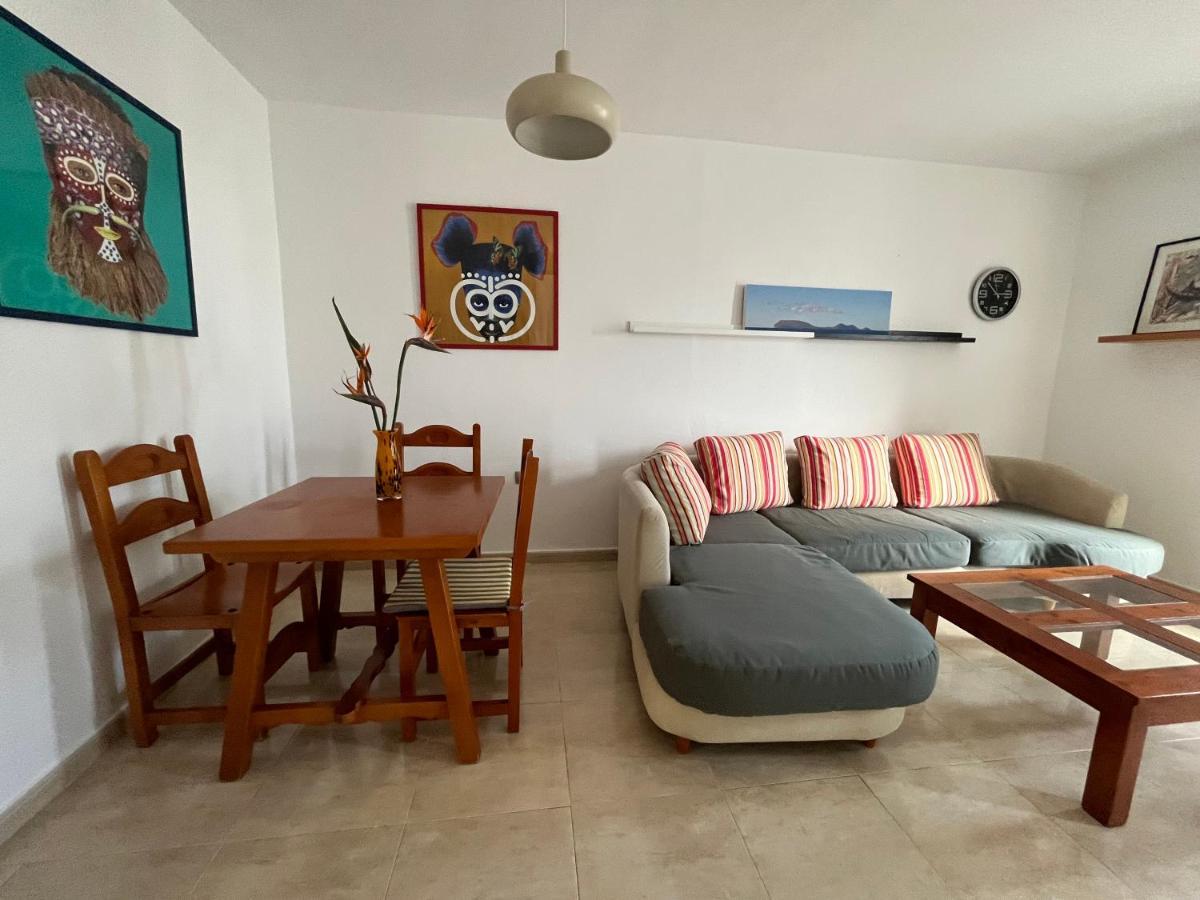 Playa Chica Apt With Terrace 100 M From The Sea 푸에르토 델 카르멘 외부 사진